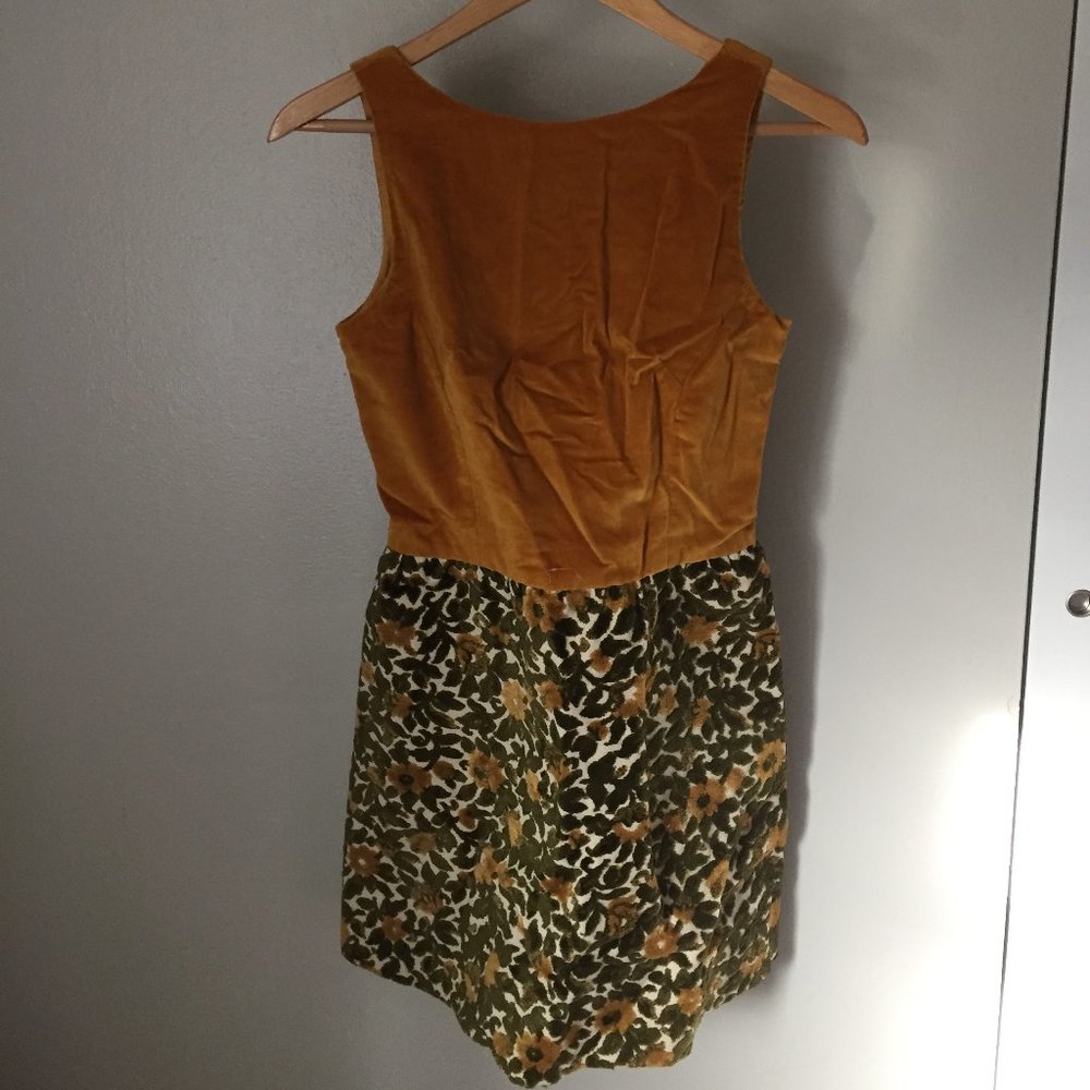 Vintage Suede Carpet Dress